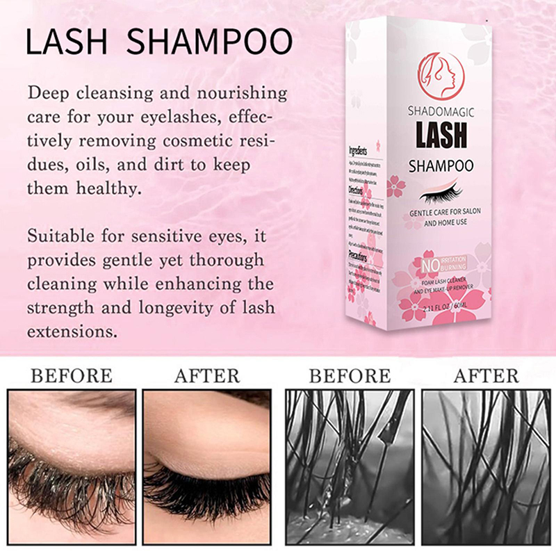 「Fast Cleaning Lash Shampoo Fo - Eyelash Extension Wash 리뷰 및 가격
