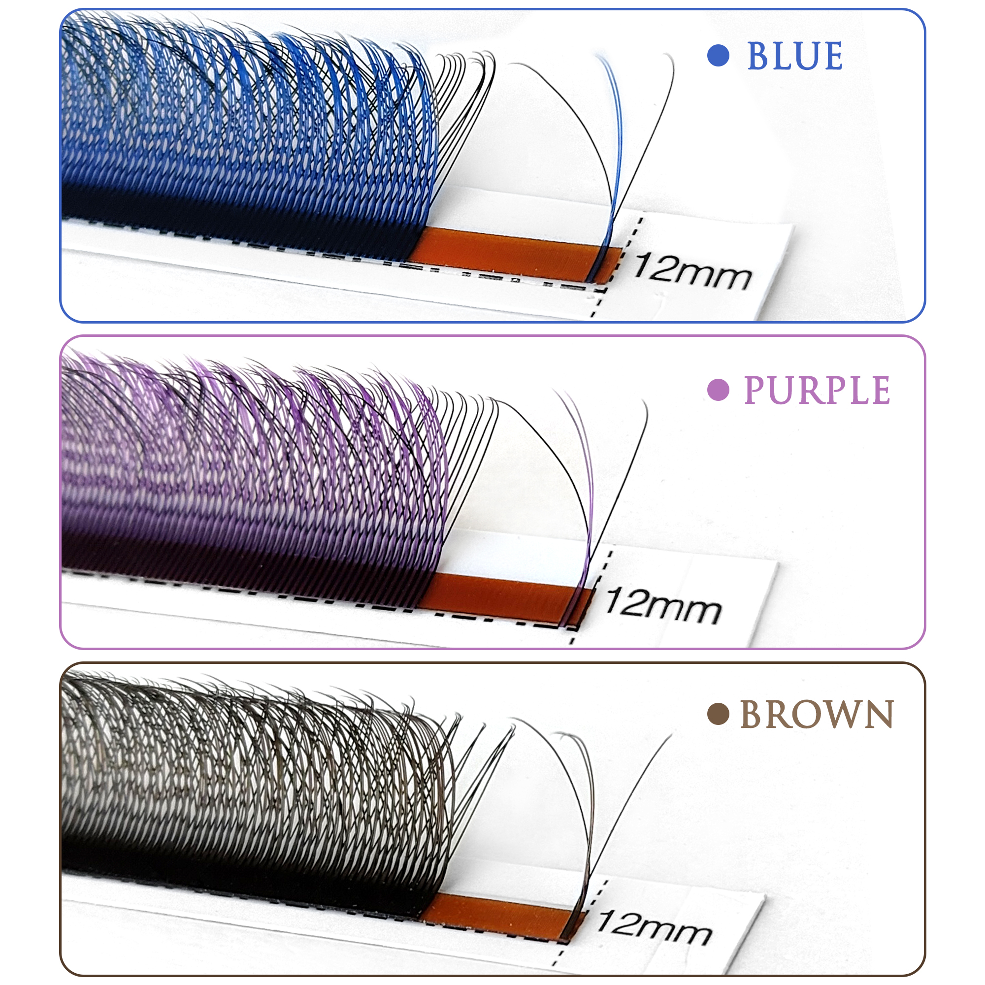 COMANGO 3D Brown Purple Blue W - Lash Tile Palette 리뷰 및 가격