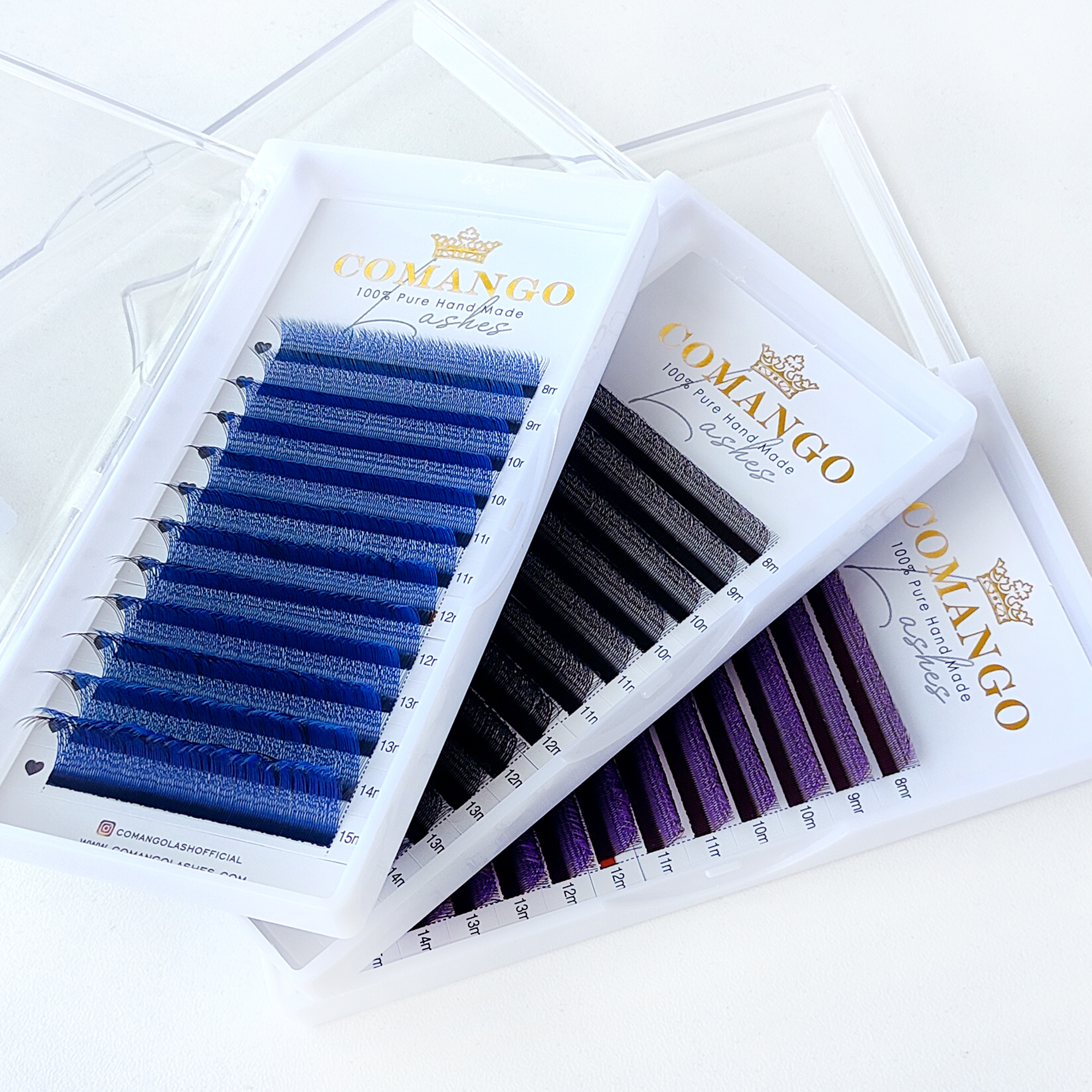 COMANGO 3D Brown Purple Blue W - Lash Tile Palette 리뷰 및 가격