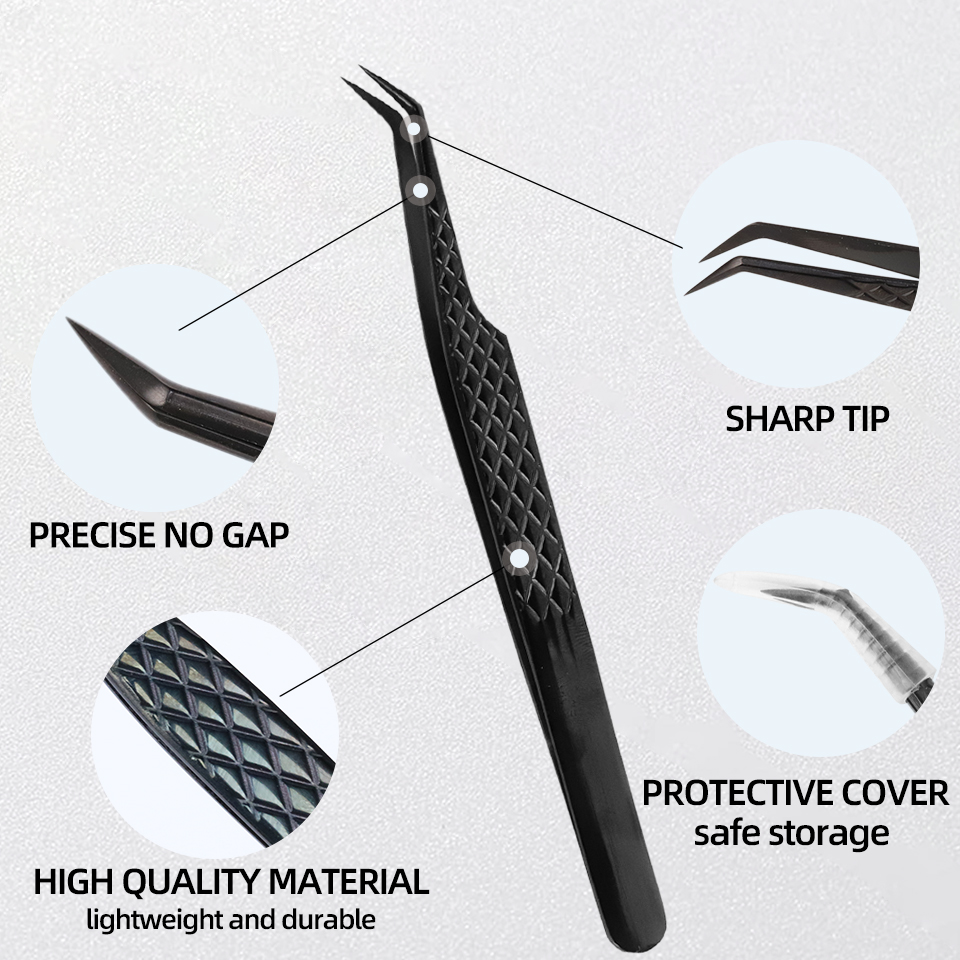 NEW 1pc Anti-static Right Angl - Isolation Tweezer Curved 리뷰 및 가격