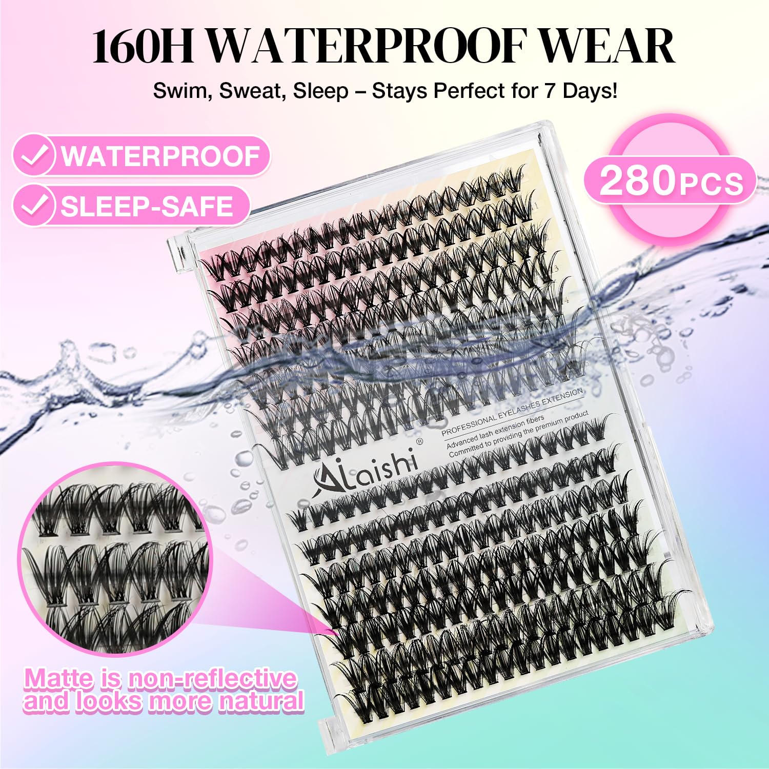 Lash Clusters Kit, DIY Cluster - Eyelash Extension No 9 리뷰 및 가격