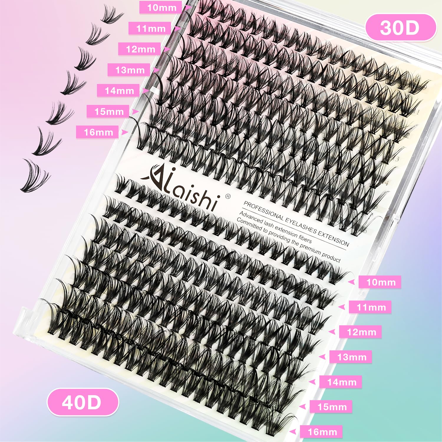 Lash Clusters Kit, DIY Cluster - Eyelash Extension No 9 리뷰 및 가격