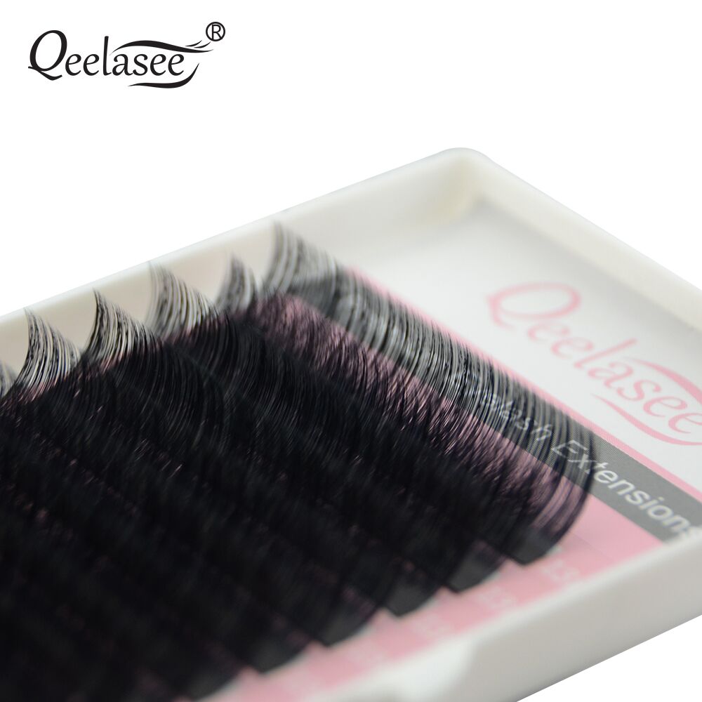 Qeelasee Faux Mink Individual  - Eyelash Extension Russian 리뷰 및 가격