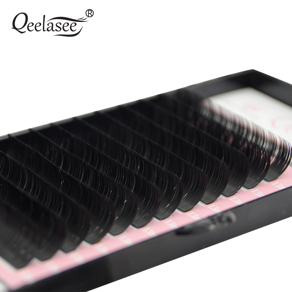 Qeelasee Faux Mink Individual  - Eyelash Extension Russian 리뷰 및 가격