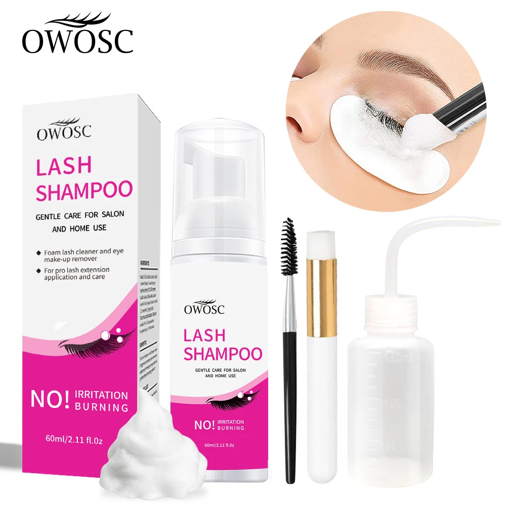 60ml Eyelash Extension Shampoo - Eyelash Extension Logo 리뷰 및 가격