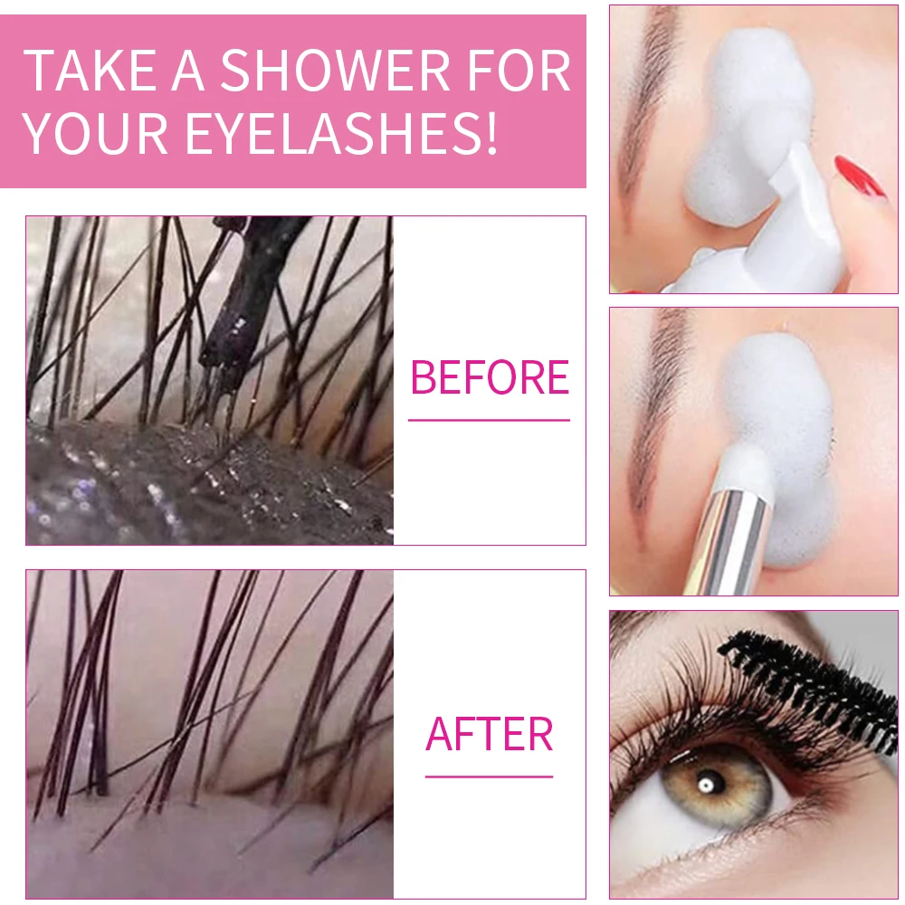 60ml Eyelash Extension Shampoo - Eyelash Extension Logo 리뷰 및 가격