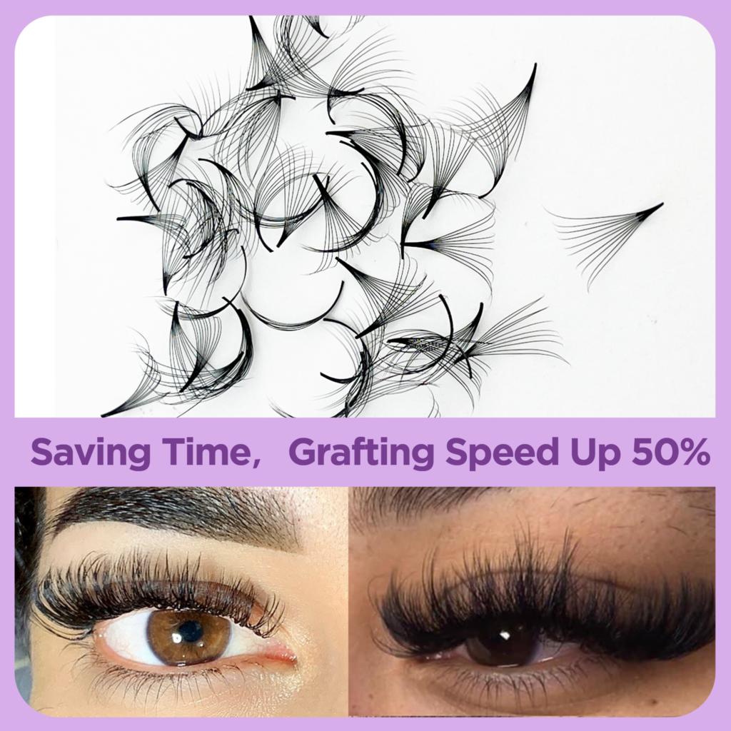 Tbestt Premade Fans Lashes 10D - Eyelash Extension Russian 리뷰 및 가격