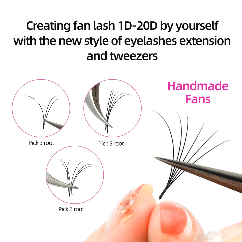 RUJADE 5 Cases/Lot False Eyela - Eyelash Extension Russian 리뷰 및 가격